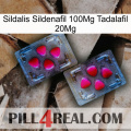 Sildalis Sildenafil 100Mg Tadalafil 20Mg 15